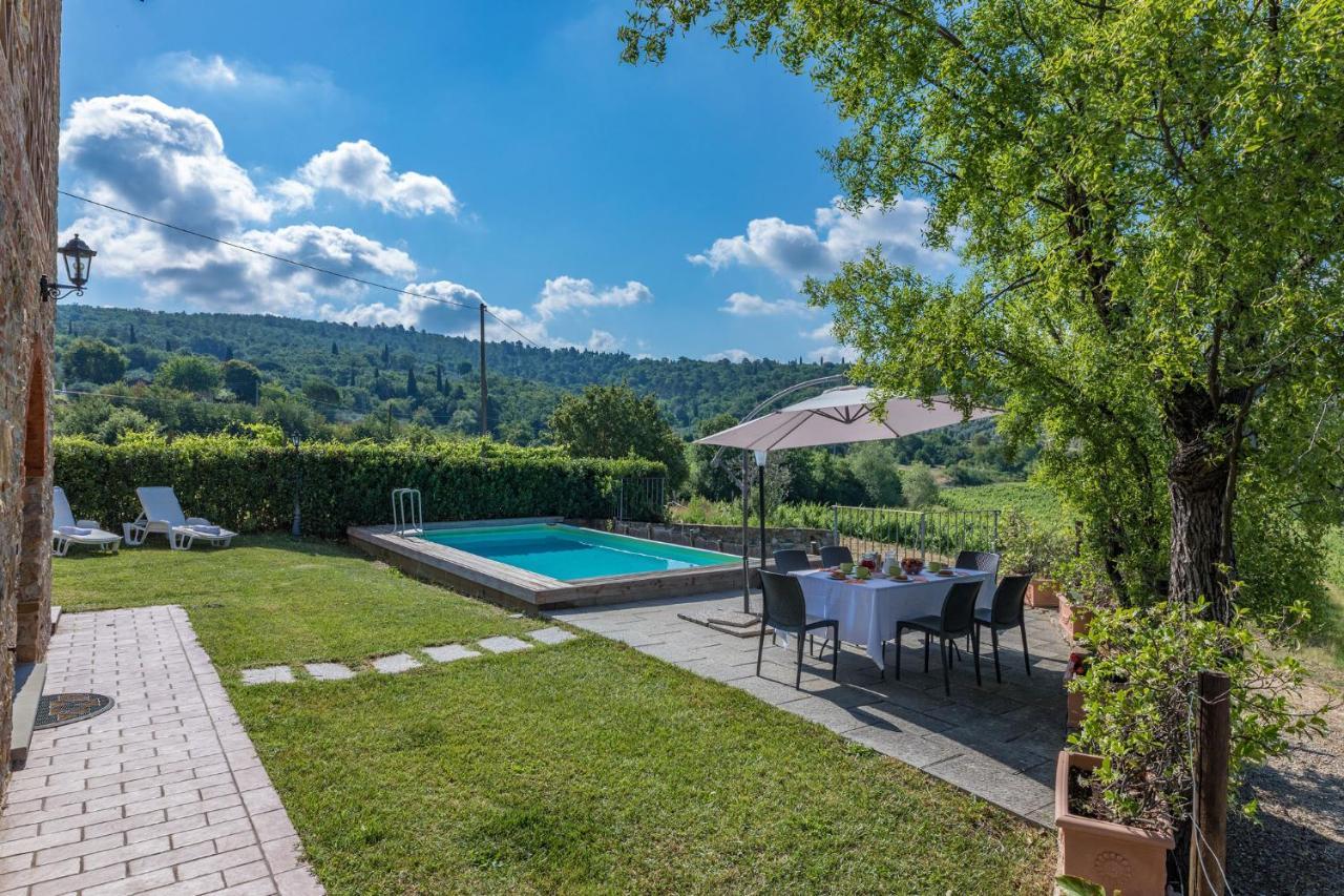 Villa Poggio Alle Case Pergine Valdarno Bagian luar foto
