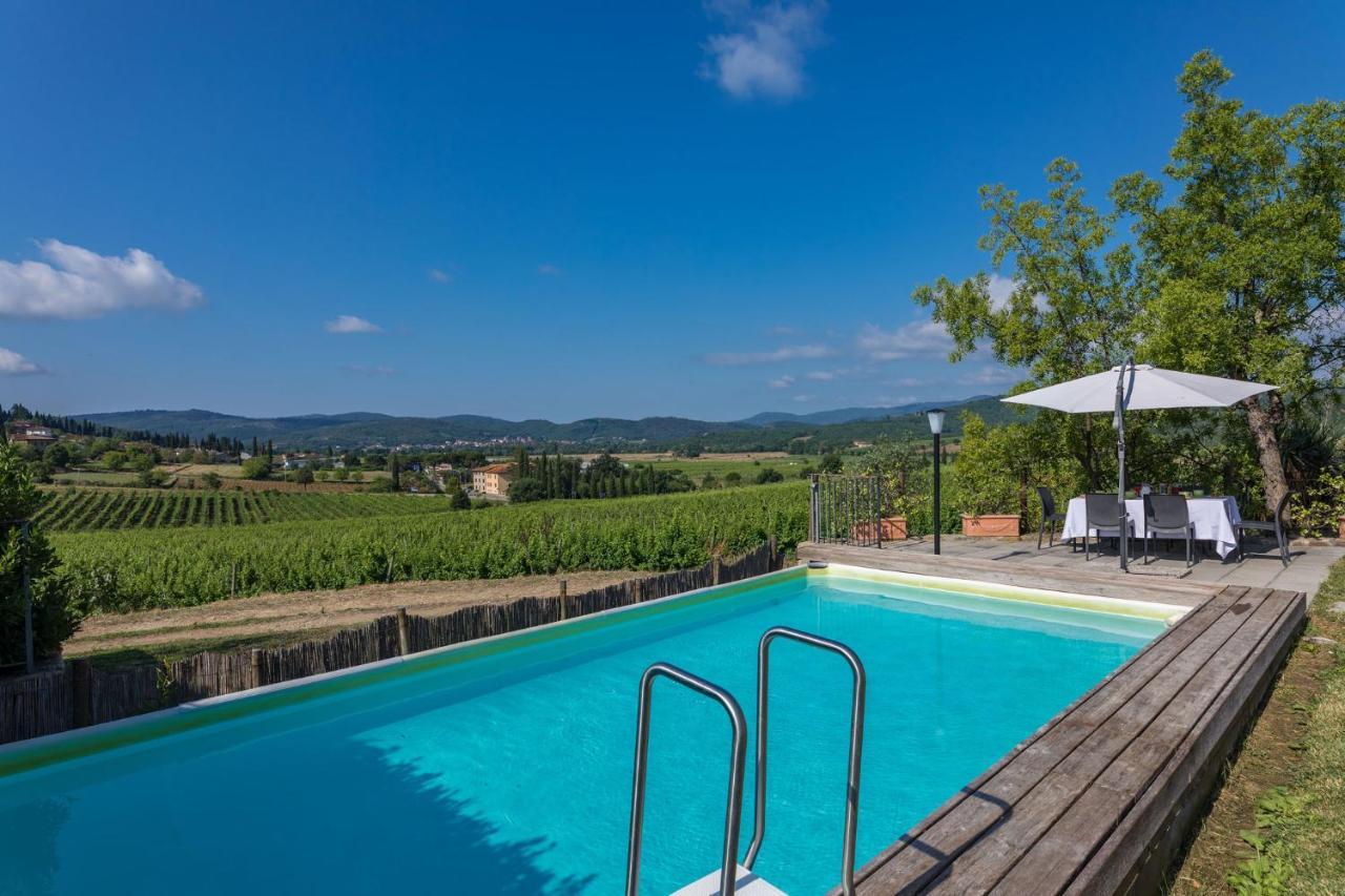 Villa Poggio Alle Case Pergine Valdarno Bagian luar foto