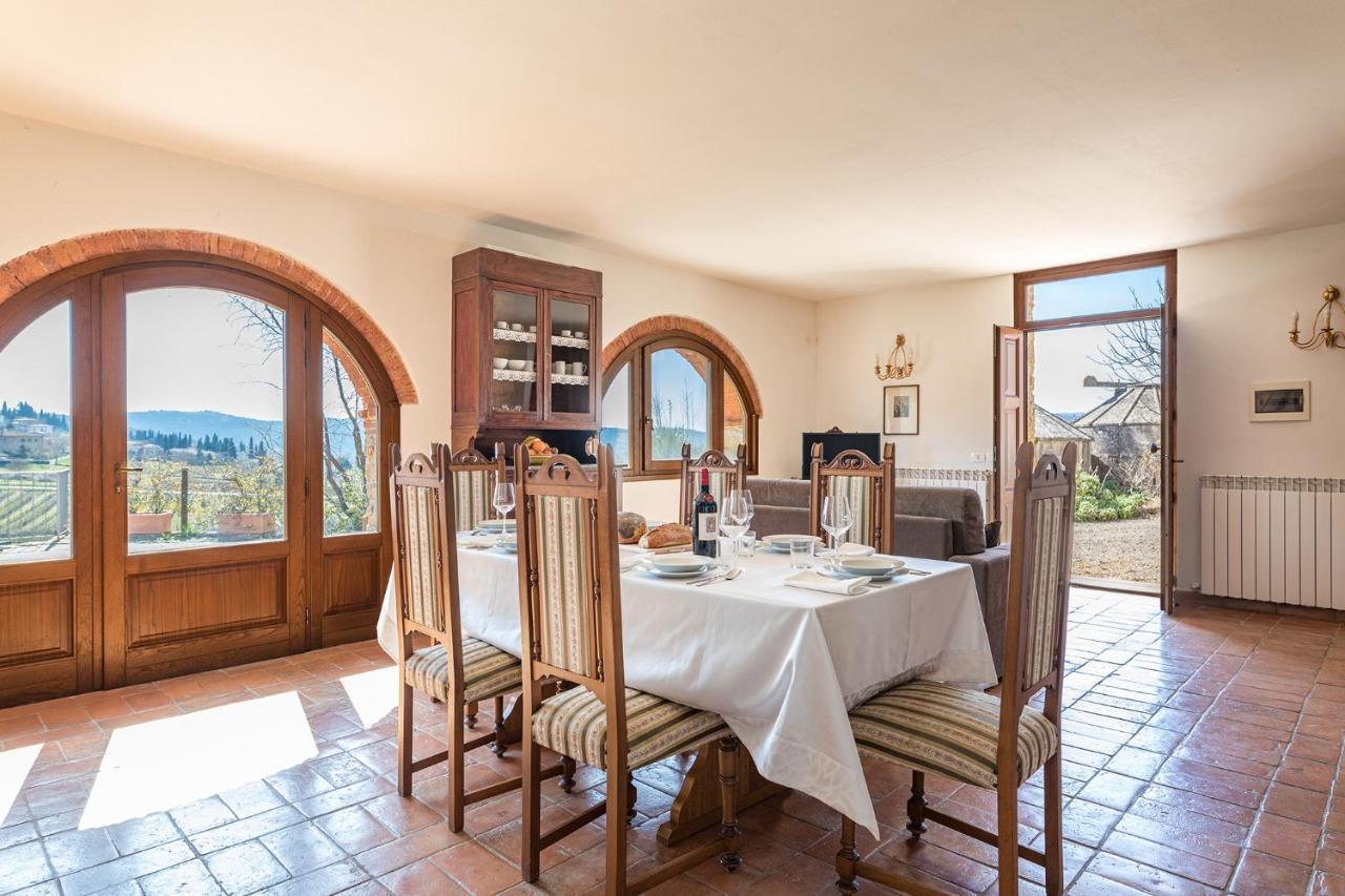 Villa Poggio Alle Case Pergine Valdarno Bagian luar foto